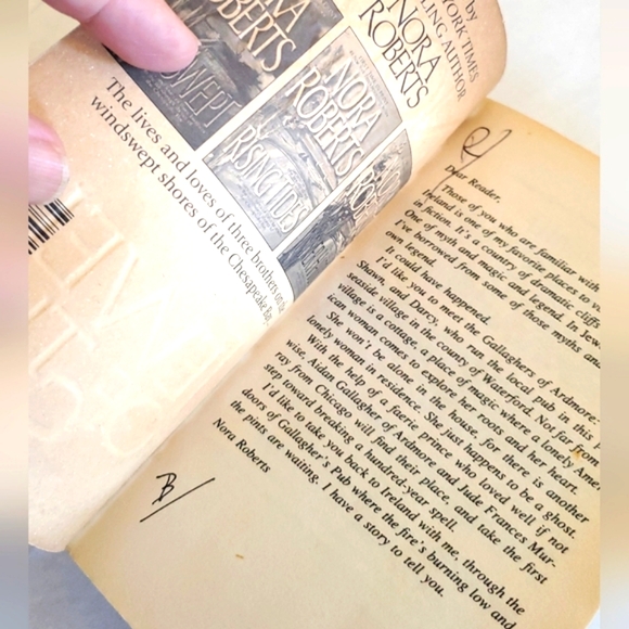 NORA ROBERTS ALL 3 BOOKS OF THE NEW IRISH TRILOGY - Picture 3 of 3